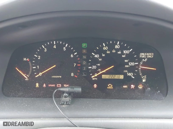 1999 Lexus ES 300 Luxury Sport Sdn with VIN JT8BF28G8X5056431, listed as a IAAI auction lot 40831933 with 222,187 mi miles. Bid and sale history available at carsss.com. Image 7.