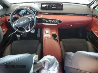 2022 Genesis GV70 Sport z VIN KMUMCDTC7NU038800, wystawiony jako Copart lot #71394474 z przebiegiem 40 933 mil mil oraz Szkoda całkowita • Salvage title. Historia ofert i sprzedaży dostępna na DreamBid. Obrazek 8.