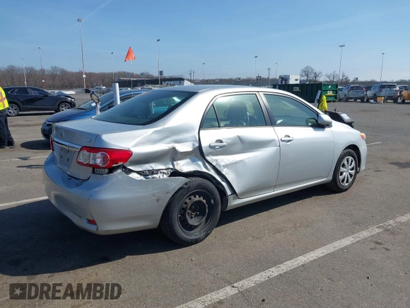 2011 Toyota Corolla L with VIN JTDBU4EE1B9137620, listed as a IAAI auction lot 41791084 with 137,597 mi miles. Bid and sale history available at carsss.com. Image 6.