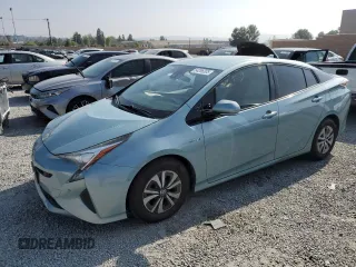 2017 Toyota Prius Two with VIN JTDKBRFU1H3045847, listed as a Copart auction lot 54266305 with 93,383 mi miles and Salvage Title. Bid and sale history available at DreamBid. Image 1.