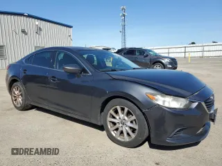 2015 Mazda 6 i Sport with VIN JM1GJ1U59F1220280, listed as a Copart auction lot 52250465 with 112,661 mi miles and Salvage Title. Bid and sale history available at carsss.com. Image 4.