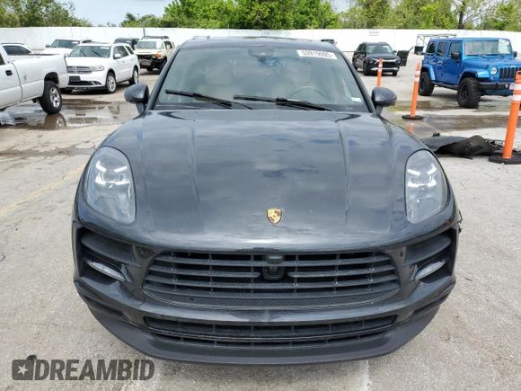 2020 Porsche Macan with VIN WP1AA2A56LLB11600, listed as a Copart auction lot 53919095 with 25,275 mi miles and Salvage title. Bid and sale history available at DreamBid. Image 5.