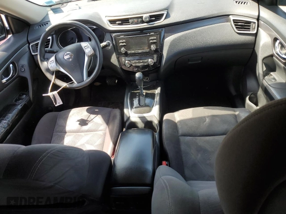 2015 Nissan Rogue S with VIN KNMAT2MVXFP519019, listed as a Copart auction lot 51212755 with 144,751 mi miles and Salvage Title. Bid and sale history available at carsss.com. Image 8.
