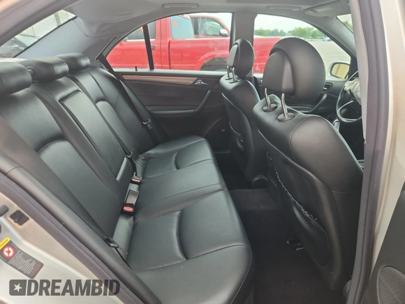 2004 Mercedes-Benz C 230 Kompressor with VIN WDBRF40J94A644777, listed as a Copart auction lot 61159255 with 152,641 mi miles and Salvage title. Bid and sale history available at DreamBid. Image 10.