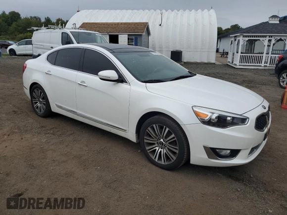 2016 Kia Cadenza Premium with VIN KNALN4D75G5211315, listed as a Copart auction lot 73291874 with 113,734 mi miles and Clean Title. Bid and sale history available at carsss.com. Image 4.