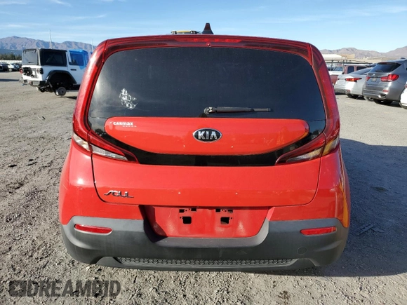 2020 Kia Soul S with VIN KNDJ23AU5L7022251, listed as a Copart auction lot 47421215 with 65,858 mi miles and Salvage Title. Bid and sale history available at carsss.com. Image 6.