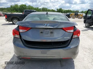 2013 Hyundai Elantra GLS with VIN 5NPDH4AE5DH199454, listed as a Copart auction lot 58515715 with 141,717 mi miles and Salvage title. Bid and sale history available at DreamBid. Image 6.