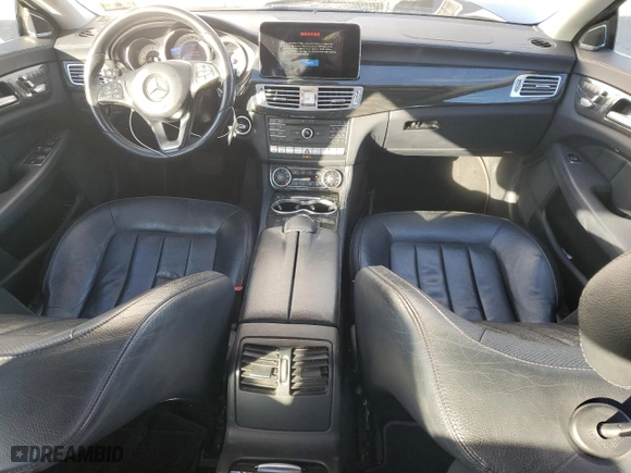 2015 Mercedes-Benz CLS-Class CLS 400 with VIN WDDLJ6HB6FA152117, listed as a Copart auction lot 45176135 with 159,409 mi miles and Salvage Title. Bid and sale history available at carsss.com. Image 8.