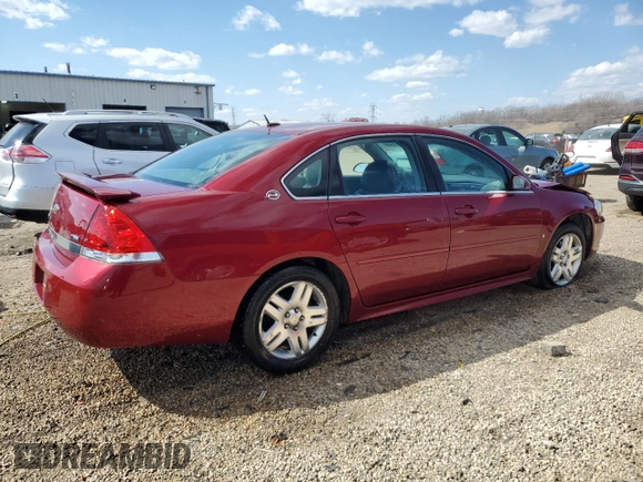 2009 Chevrolet Impala LT with VIN 2G1WT57K791288924, listed as a Copart auction lot 50315455 with 152,318 mi miles and Salvage Title. Bid and sale history available at DreamBid. Image 3.
