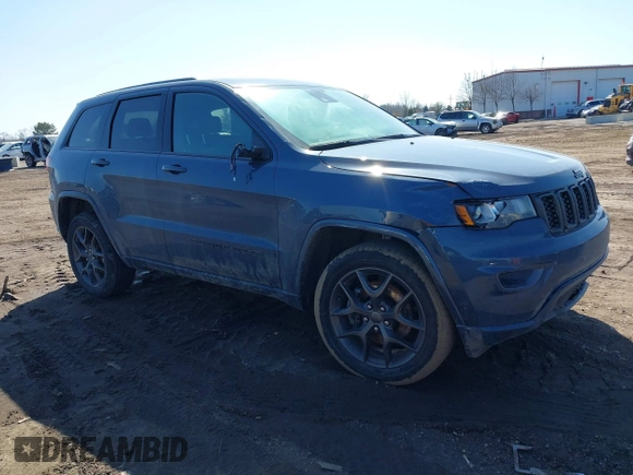 2021 Jeep Grand Cherokee Limited z VIN 1C4RJFBG4MC776556, wystawiony jako IAAI lot #41689666 z przebiegiem 39 364 mil mil oraz . Historia ofert i sprzedaży dostępna na DreamBid. Obrazek 1.