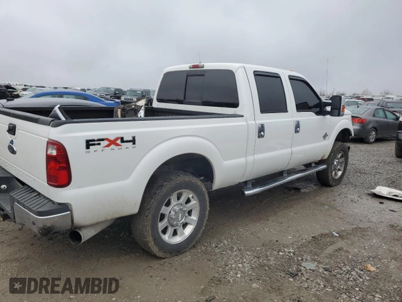 2011 Ford F-350 XL with VIN 1FT8W3BT6BEA41216, listed as a Copart auction lot 42760405 with 354,100 mi miles and Salvage Title. Bid and sale history available at DreamBid. Image 3.