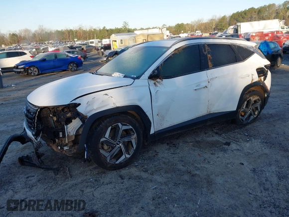 2023 Hyundai Tucson SEL with VIN 5NMJF3AE1PH268144, listed as a IAAI auction lot 41760960 with 58,613 mi miles and . Bid and sale history available at carsss.com. Image 17.