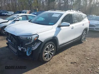 2019 GMC Terrain SLT with VIN 3GKALVEX4KL196162, listed as a IAAI auction lot 42068583 with 81,523 mi miles. Bid and sale history available at carsss.com. Image 18.