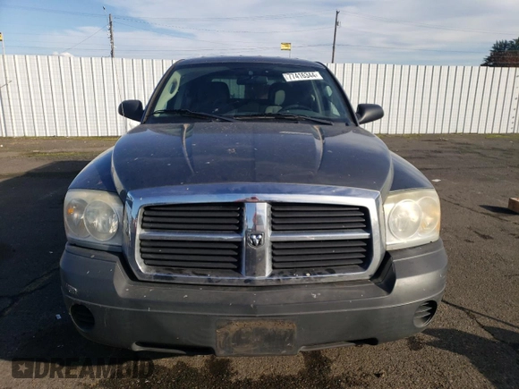 2006 Dodge Dakota ST with VIN 1D7HW28K96S716210, listed as a Copart auction lot 77416344 with 115,973 mi miles and Salvage Title. Bid and sale history available at DreamBid. Image 5.