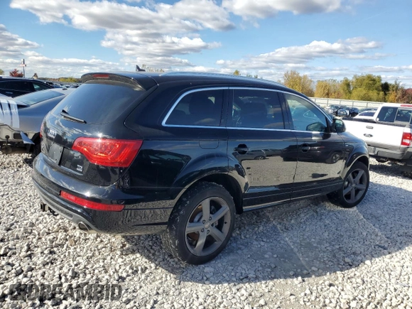 2015 Audi Q7 3.0L TDI Vorsprung Edition with VIN WA1WMCFE4FD019942, listed as a Copart auction lot 75123814 with 0 mi miles and Clean Title. Bid and sale history available at carsss.com. Image 3.