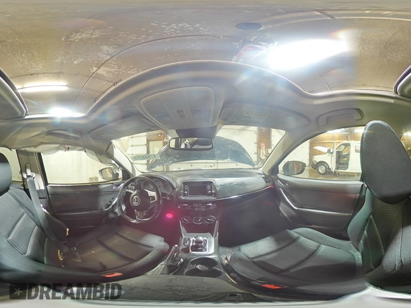 2015 Mazda CX-5 Touring with VIN JM3KE4CY1F0458911, listed as a Copart auction lot 87666255 with 0 mi miles and Salvage Title. Bid and sale history available at carsss.com. Image 16.