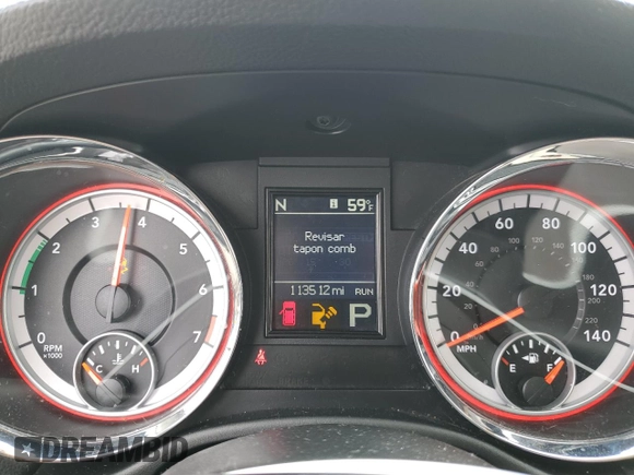 2012 Dodge Durango SXT with VIN 1C4RDHAG8CC308249, listed as a Copart auction lot 54008395 with 113,512 mi miles and Salvage Title. Bid and sale history available at carsss.com. Image 9.
