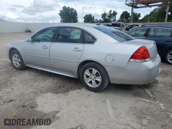 2015 Chevrolet Impala LS с VIN 2G1WA5E34F1106268, выставлен на аукционе Copart как лот 59670705 с пробегом 97 953 миль миль и Списание • Salvage title. История ставок и продаж доступна на DreamBid. Изображение 2.