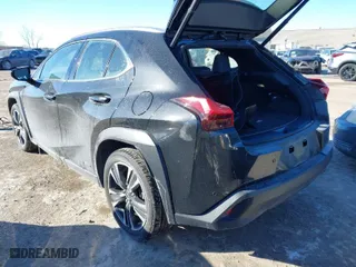 2020 Lexus UX with VIN JTHP9JBH1L2033268, listed as a IAAI auction lot 41386973 with 36,457 mi miles. Bid and sale history available at carsss.com. Image 3.
