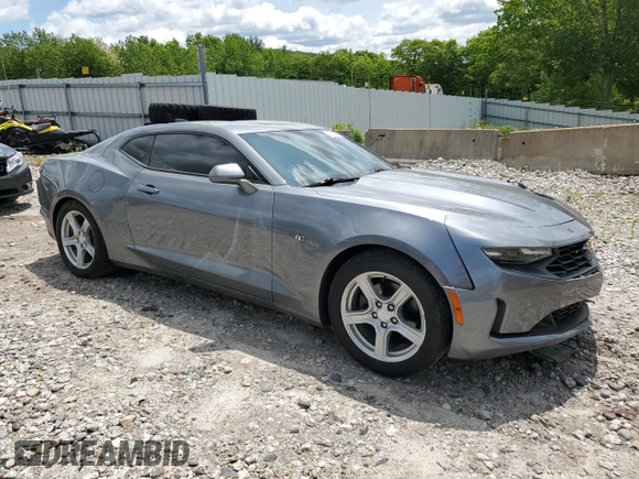 2020 Chevrolet Camaro 1LT with VIN 1G1FB1RS1L0107487, listed as a Copart auction lot 59207685 with 79,560 mi miles and Salvage title. Bid and sale history available at DreamBid. Image 4.