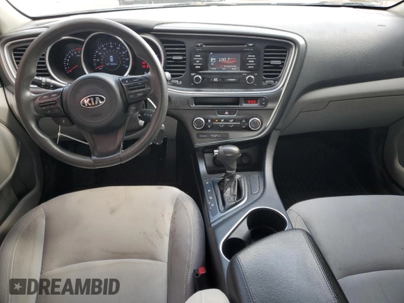 2015 Kia Optima LX with VIN 5XXGM4A71FG351688, listed as a Copart auction lot 64370145 with 199,304 mi miles and Clean title. Bid and sale history available at DreamBid. Image 8.