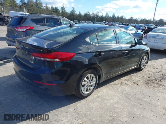 2017 Hyundai Elantra SE with VIN 5NPD74LF9HH111584, listed as a IAAI auction lot 41081194 with 89,823 mi miles and . Bid and sale history available at DreamBid. Image 4.
