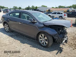 2013 Buick LaCrosse Leather with VIN 1G4GC5E31DF290950, listed as a Copart auction lot 60565705 with Not provided miles and Salvage title. Bid and sale history available at DreamBid. Image 4.