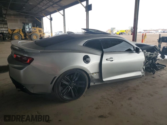 2017 Chevrolet Camaro 2SS with VIN 1G1FH1R74H0161707, listed as a Copart auction lot 55704415 with 56,397 mi miles and Salvage title. Bid and sale history available at DreamBid. Image 3.