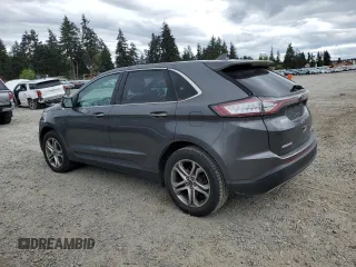 2015 Ford Edge Titanium z VIN 2FMTK4K84FBB09582, wystawiony jako Copart lot #55801915 z przebiegiem 72 533 mil mil oraz Szkoda całkowita • Salvage title. Historia ofert i sprzedaży dostępna na DreamBid. Obrazek 2.