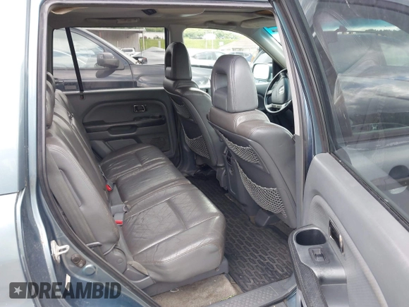 2005 Honda Pilot EX-L z VIN 5FNYF18695B043728, wystawiony jako IAAI lot #42301886 z przebiegiem 237 174 mil mil oraz . Historia ofert i sprzedaży dostępna na DreamBid. Obrazek 8.