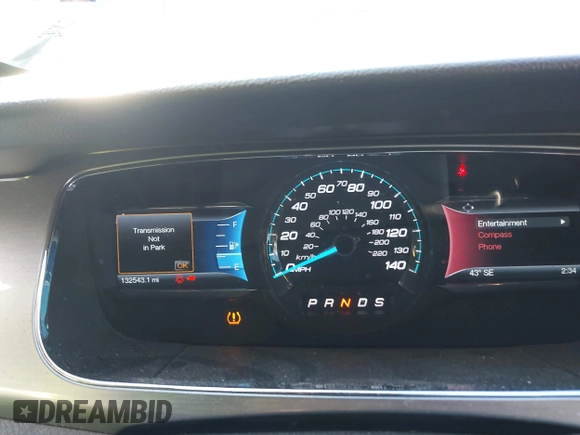 2015 Ford Taurus SEL with VIN 1FAHP2H86FG174102, listed as a IAAI auction lot 40997366 with 132,543 mi miles. Bid and sale history available at carsss.com. Image 7.