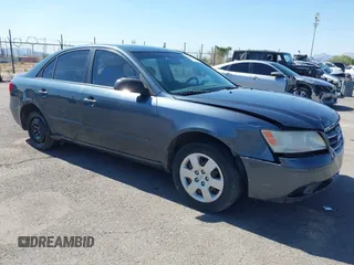 2009 Hyundai Sonata GLS with VIN 5NPET46C49H430295, listed as a IAAI auction lot 42428380 with 212,931 mi miles and . Bid and sale history available at DreamBid. Image 1.