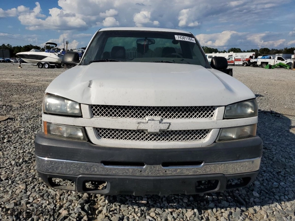 2007 Chevrolet Silverado 1500 Classic Work Truck with VIN 1GCEC14XX7Z187585, listed as a Copart auction lot 74381184 with 147,657 mi miles and Salvage Title. Bid and sale history available at carsss.com. Image 5.