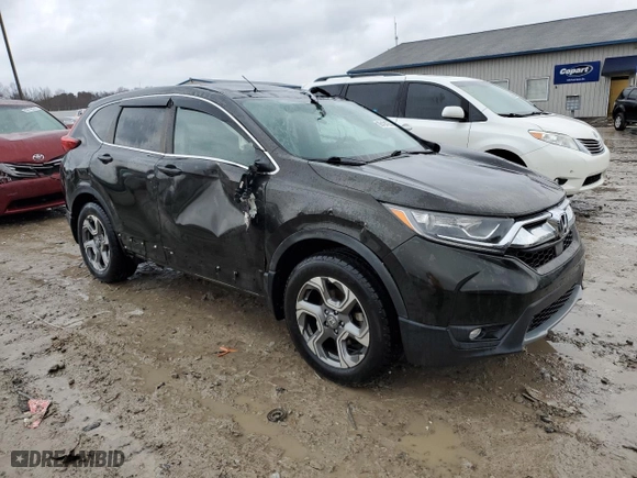 2018 Honda CR-V EX with VIN 2HKRW2H59JH606693, listed as a Copart auction lot 86494764 with 90,333 mi miles and Non Repairable. Bid and sale history available at carsss.com. Image 4.