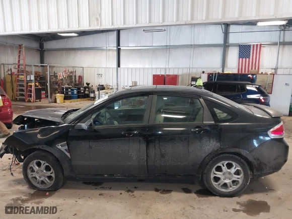 2008 Ford Focus SE with VIN 1FAHP35N08W157353, listed as a IAAI auction lot 41612196 with NaN miles. Bid and sale history available at carsss.com. Image 15.