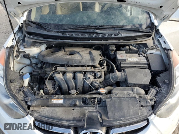 2012 Hyundai Elantra Limited z VIN 5NPDH4AE5CH101733, wystawiony jako Copart lot #50702495 z przebiegiem 187 523 mil mil oraz Szkoda całkowita • Salvage title. Historia ofert i sprzedaży dostępna na DreamBid. Obrazek 11.