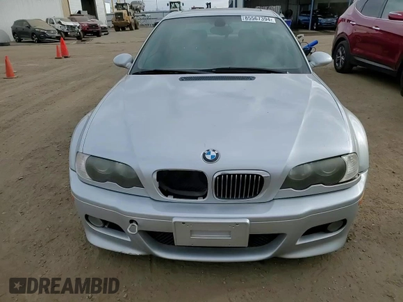 2002 BMW 3 Series M3 with VIN WBSBL93442JR18746, listed as a Copart auction lot 85567394 with 141,811 mi miles and Salvage Title. Bid and sale history available at DreamBid. Image 10.