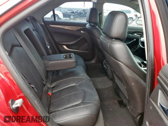 2012 Cadillac CTS with VIN 1G6DC5E51C0147123, listed as a Copart auction lot 60231965 with 133,652 mi miles and Salvage title. Bid and sale history available at DreamBid. Image 10.