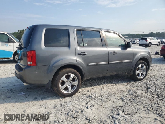 2013 Honda Pilot EX-L with VIN 5FNYF3H57DB015959, listed as a Copart auction lot 63993085 with Not provided miles and Clean title. Bid and sale history available at DreamBid. Image 3.