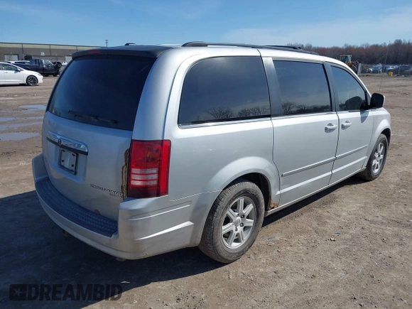 2010 Chrysler Town & Country Touring with VIN 2A4RR5D19AR450132, listed as a IAAI auction lot 41951121 with 283,451 mi miles. Bid and sale history available at carsss.com. Image 4.