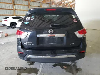 2015 Nissan Pathfinder SL with VIN 5N1AR2MM1FC623388, listed as a Copart auction lot 58184595 with 177,144 mi miles and Salvage title. Bid and sale history available at DreamBid. Image 6.