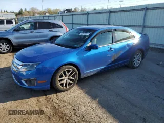2012 Ford Fusion SEL with VIN 3FAHP0JA2CR221728, listed as a Copart auction lot 53640955 with 133,728 mi miles and Salvage Title. Bid and sale history available at DreamBid. Image 1.