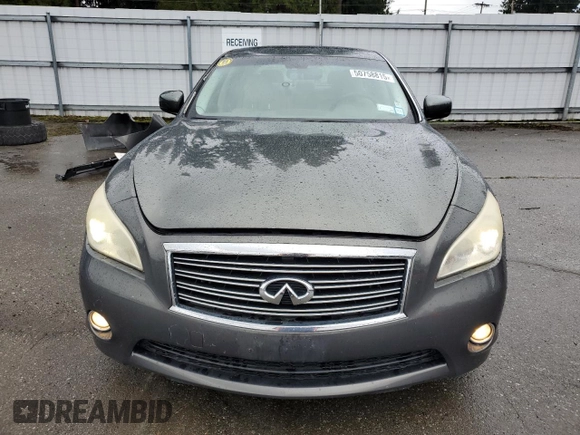 2012 Infiniti M z VIN JN1BY1AP8CM334084, wystawiony jako Copart lot #50758815 z przebiegiem 107 917 mil mil oraz Szkoda całkowita • Salvage title. Historia ofert i sprzedaży dostępna na DreamBid. Obrazek 5.