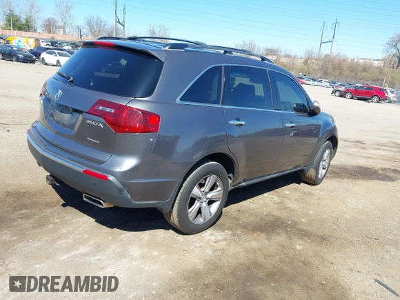 2011 Acura MDX with VIN 2HNYD2H27BH543623, listed as a IAAI auction lot 41833381 with Not Provided miles and . Bid and sale history available at carsss.com. Image 4.