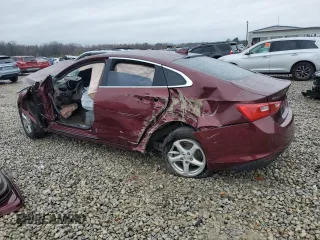 2016 Chevrolet Malibu LS with VIN 1G1ZB5ST8GF189549, listed as a Copart auction lot 43314015 with Not Provided miles and Salvage Title. Bid and sale history available at carsss.com. Image 2.