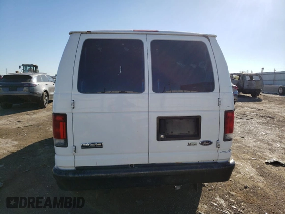 2008 Ford Econoline Passenger XL with VIN 1FMNE11W78DB22208, listed as a Copart auction lot 74913084 with Not Provided miles and Clean Title. Bid and sale history available at DreamBid. Image 6.