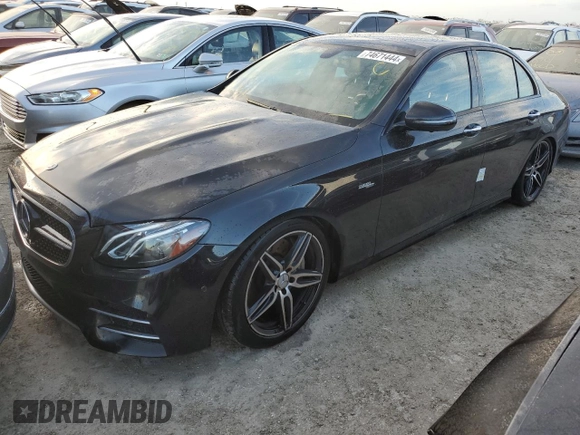 2019 Mercedes-Benz E-Class AMG E 53 with VIN WDDZF6BB3KA614440, listed as a Copart auction lot 74671444 with 0 mi miles and Non Repairable. Bid and sale history available at carsss.com. Image 1.