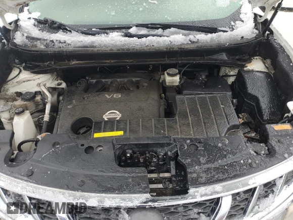 2013 Nissan Murano SV with VIN JN8AZ1MW0DW320585, listed as a Copart auction lot 45122655 with 167,494 mi miles and Clean Title. Bid and sale history available at carsss.com. Image 12.