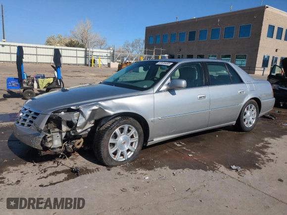 2008 Cadillac DTS 1SC with VIN 1G6KD57Y98U111224, listed as a Copart auction lot 52634495 with 88,333 mi miles and Salvage Title. Bid and sale history available at carsss.com. Image 1.