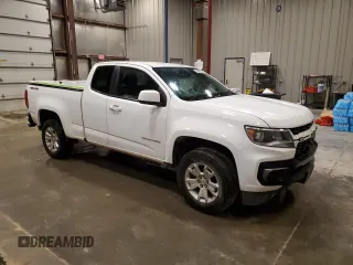2022 Chevrolet Colorado 4WD LT with VIN 1GCHTCEA3N1223549, listed as a Copart auction lot 81157174 with 45,722 mi miles and Clean title. Bid and sale history available at DreamBid. Image 4.